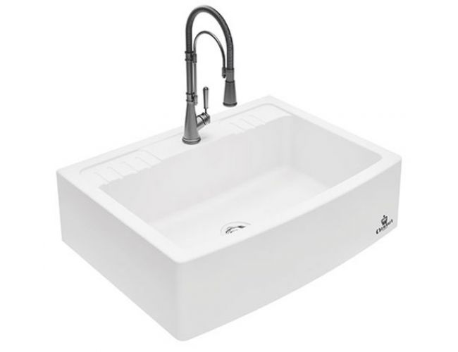 Fregadero de granito sobre mueble Chambord Clotaire IV EV 9530 - 898 x 652 mm