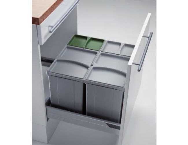 Sistema de cubos para gavetas 600mm Cucine Oggi PV60-2