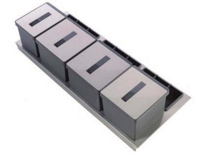 Sistema de Reciclaje - Cubos para gaveteros Serie 5 - 59068