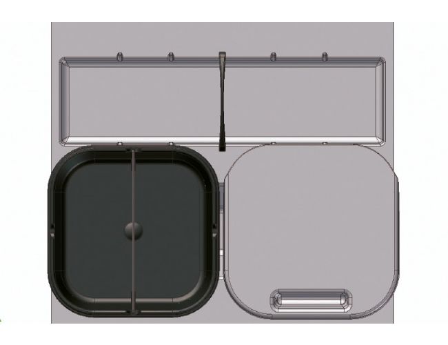 Sistema de Reciclaje - Cubos para gaveteros Serie 3 - 39050