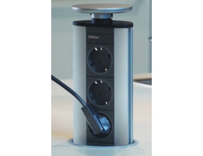 Enchufe de cocina CucineOggi energy box Escamoteable -   IL 700 -   3  Enchufes 