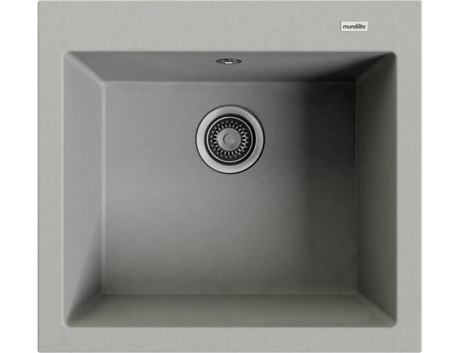 Fregadero una cubeta sintética solid Mundilite Select 560 x 515