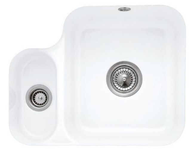 Fregadero cerámica Luisina Cisterna 60B EV670202 Blanco