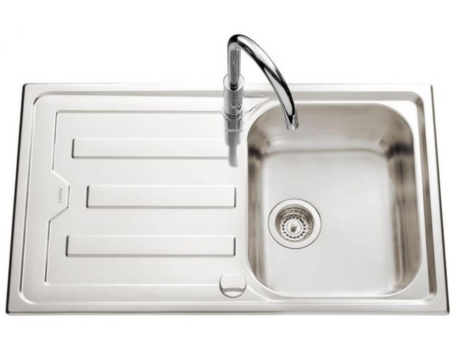 ➨Pica cocina inox Luisina EV5401 86x50 Seno + escurridor