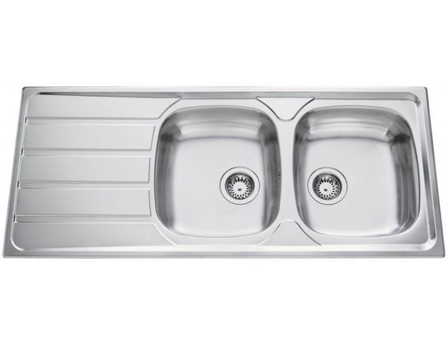 Fregadera inox Luisina Rock EV4521 