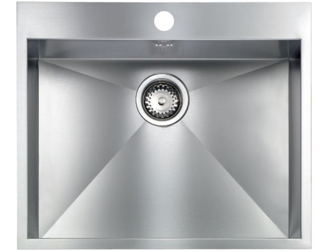 Fregadero de acero inoxidable Luisina Monteverdi EV30MIL - 580 x 500 mm