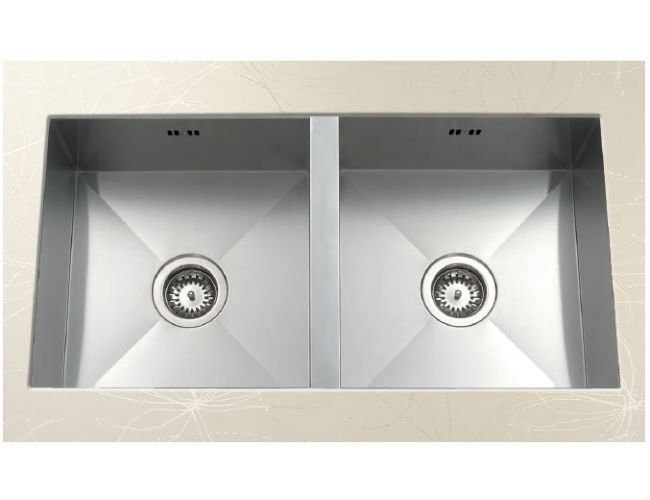 Fregadero de acero inoxidable bajo encimera Luisina Monteverdi EVSP31MIL - 760 x 440 mm