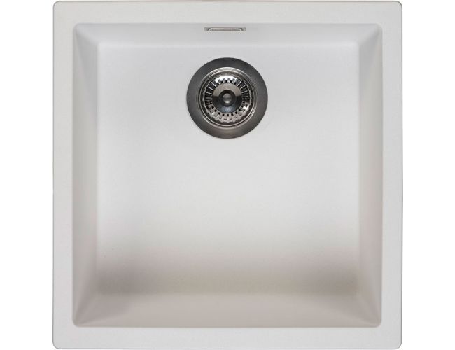 Fregadero de cuarzo Reginox Amsterdam 40 blanco puro