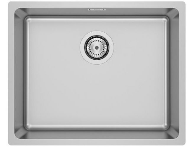 Fregadero de cocina Roca Roma 50 inox 54 x 44