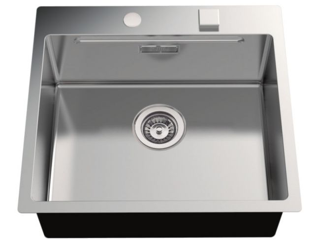 Fregadero de un seno con Versus Rodi Lux Step 57 - 55x50