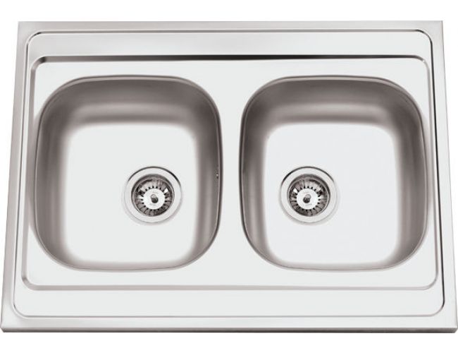 Fregadero de acero Rodi OBRA 800x600 BB