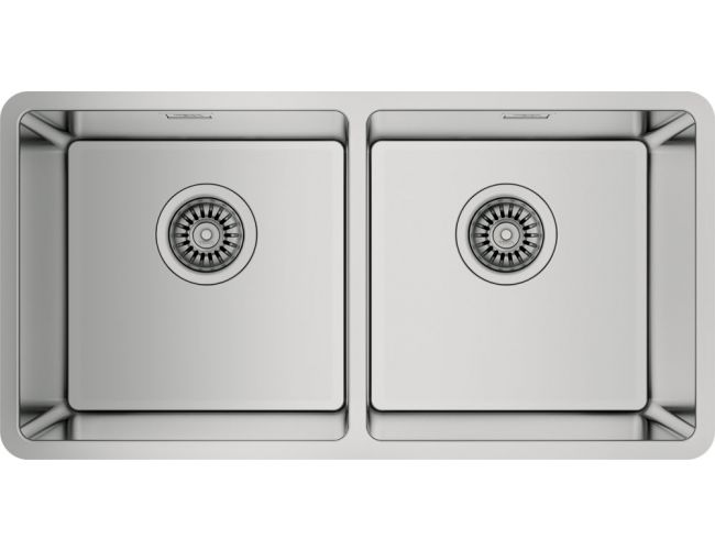 Fregadero doble Teka BE Linea RS15 2C 860 - 860 x 440