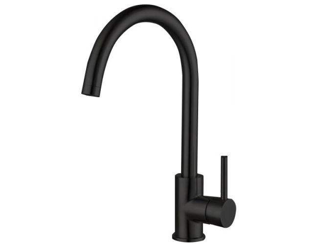 Grifo cocina acero inoxidable Negro Mate Unique by Andemen Aura