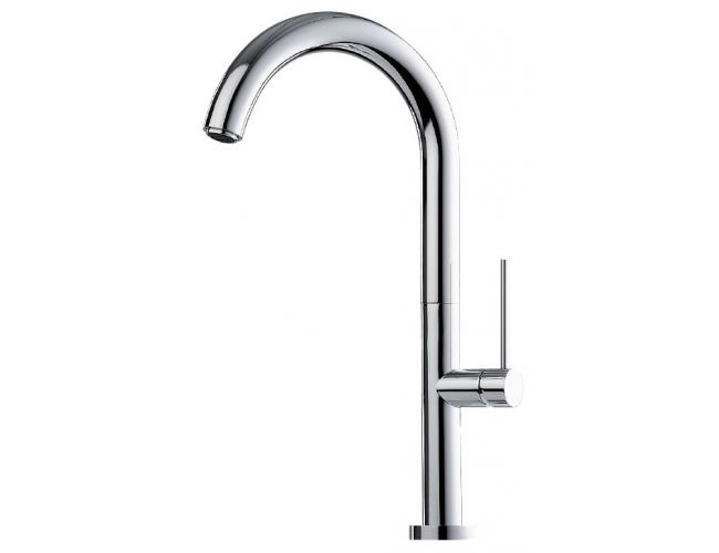 Grifo de cocina Luisina RC602 - Monomando cromado con caño orientable