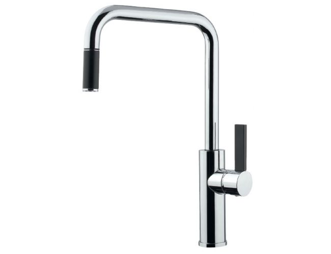 Grifo de cocina Luisina RC603/DO - Monomando cromado con ducha