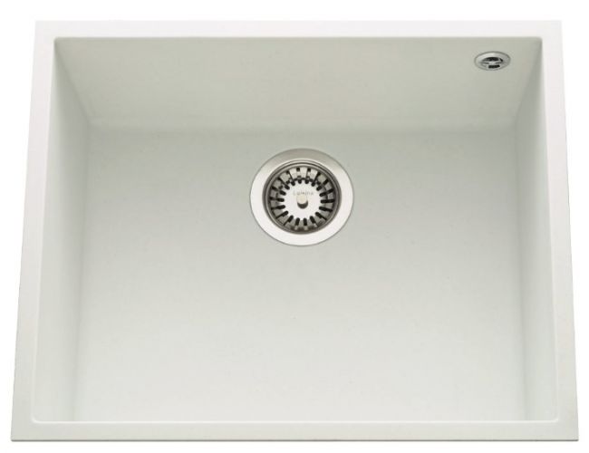 Fregadero de granito bajo encimera Luisina Luisigranit Quadrille EVSP987 - 530 x 440 mm