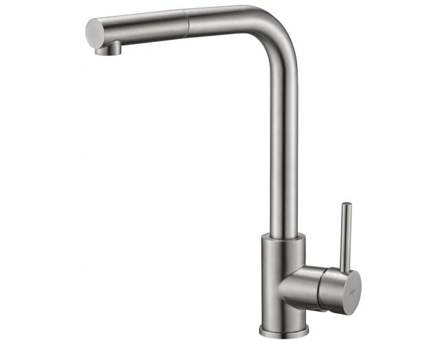 Grifo fregadero cocina extraible Imex Malta acero