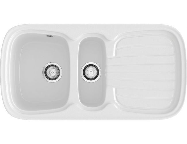 Fregadero Poalgi Basic Opalo 113 Blanco