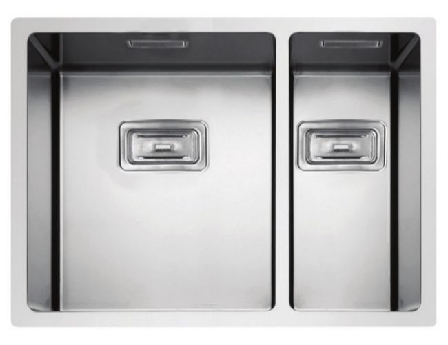 Fregadero de acero Rodi Box Lux 55 R12 - 57x44