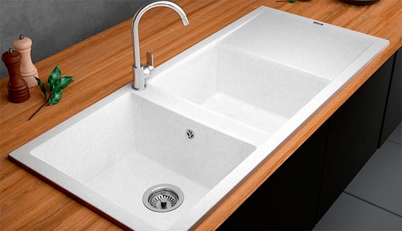 fregadero 2 senos escurridor