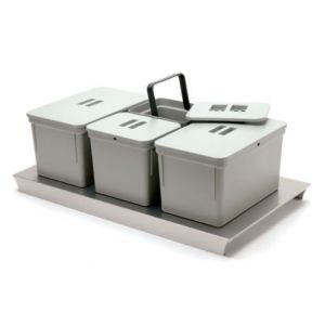 Sistema de Reciclaje - Cubos para gaveteros Serie 4 - 49059