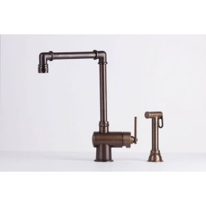 Grifo estilo industrial con ducha Luisina Queens RC948DO