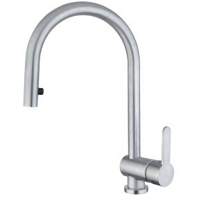 Grifo cocina extraíble pivotante Luisina RC185/DO cromo