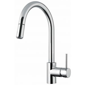 Grifo de cocina Luisina RC35/DO - Monomando cromado con ducha