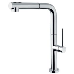 Grifo de cocina Luisina RC605P/DO - Monomando cromado con ducha