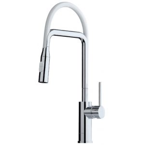 Grifo de cocina Luisina RCD300 - Monomando cromado con ducha