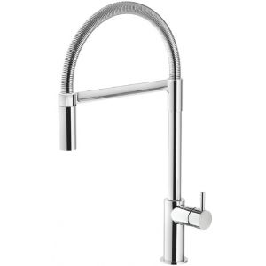 Grifo de cocina Luisina RCD320 - Monomando cromado con ducha