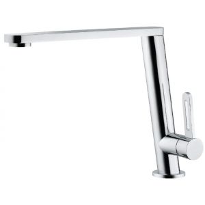 Grifo de cocina Luisina RCD60 - Monomando cromado de diseño Caño Plano