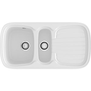 Fregadero Poalgi Basic Opalo 113 Blanco