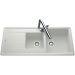 Fregadero cocina diseño granito Luisina Bossa Nova EV8821 | 116 x 50 cm