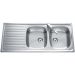 Fregadero de acero inoxidable Luisina Jazzy EV4721VE - 1160 x 500 mm
