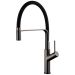 Grifo cocina flexible Imex Sena black gun metal