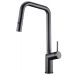 Grifo cocina extraible Imex Bonn black gun metal