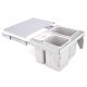 Cubo de basura Cucine Oggi Quadrifoglio con guias - 36 litros - Ref. 575