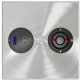 Enchufe empotrado con 2 puertos USB Cucine Oggi Duplex IL 301202 - Inox