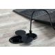 Enchufe con puerto USB empotrable para cocina y oficina CucineOggi box Butterfly IL 251-USB-NG