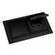 2 Enchufes cocina CucineOggi ENERGY BOX 2E - IL 834-NG - Negro
