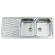 OUTLET - Fregadero de acero inoxidable Luisina VERDI 1160x500mm