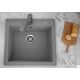 Fregadero una cubeta sintética solid Mundilite Select 560 x 515