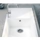 Fregadero sintético solid un seno y escurridor Mundilite Supreme 980x520