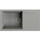Fregadero sintético solid un seno y escurridor Mundilite Supreme 980x520