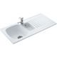 Fregadero de cerámica Luisina Targa EV675301 - 1000 x 510 mm