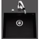 Fregadero de granito bajo encimera Luisina Quadrille Luisigranit EVSP987 - 530 x 440 mm - 1 cubeta