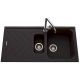 Pila cocina granito Luisina EV3511 Full Black