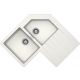 Fregadero de granito Luisina Luisigranit Especial EV 22431LC - 840 x 840 mm