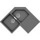 Fregadero de granito Luisina Luisigranit Especial EV 22431LC - 840 x 840 mm